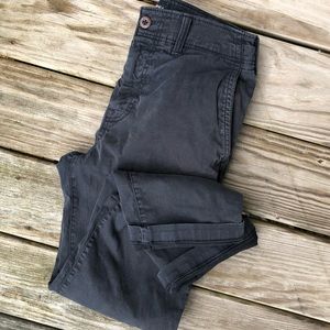 American Eagle Flex Straight Leg Navi Khakis